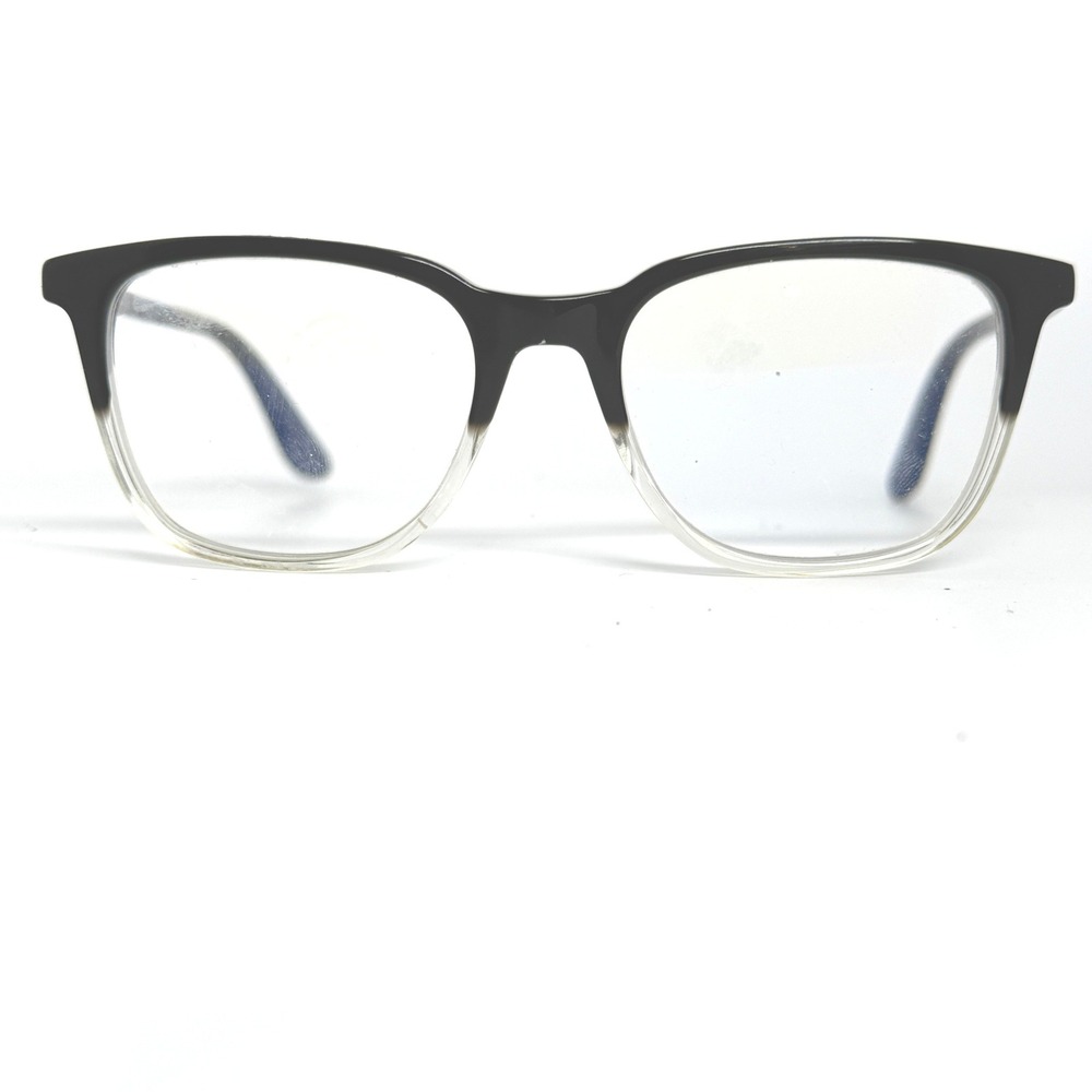 Carrera‎ CA6641 3NV 145 Eyeglasses Frames Black Clear Ombre Square Mens 21546